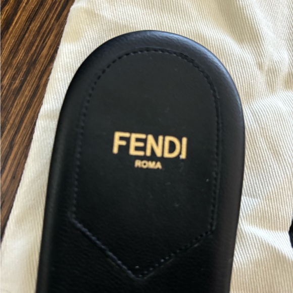 Fendi Raffia Sandals - Picture 2 of 4
